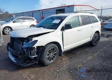 2018 Dodge Journey Se z USA, uszkodzony, nr VIN 3C4PDCAB0JT525018